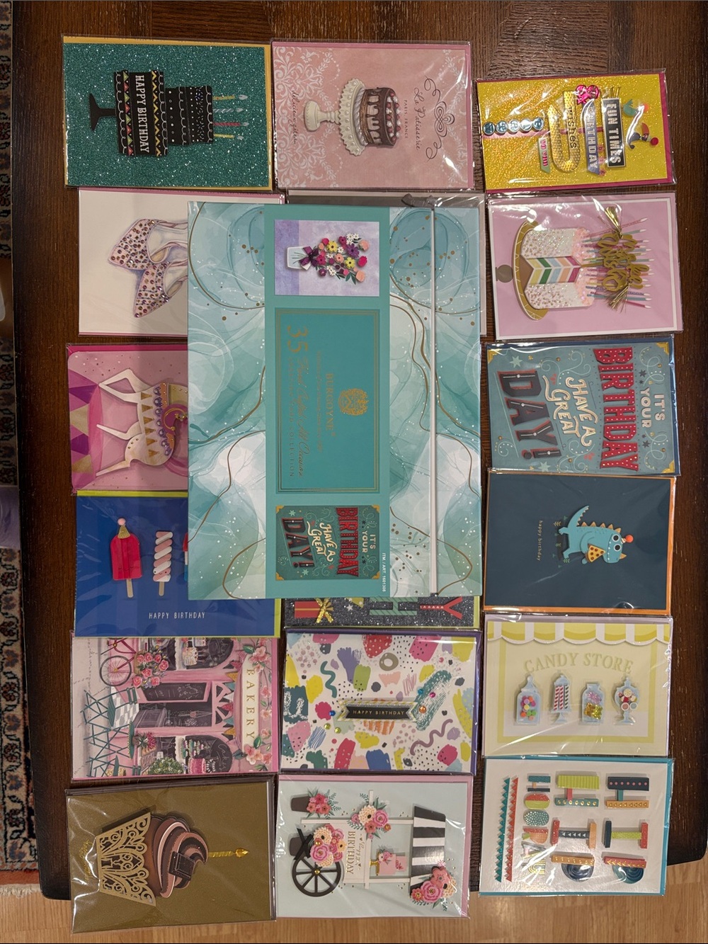 34 Burgoyne hand crafted all occasion greeting card collection